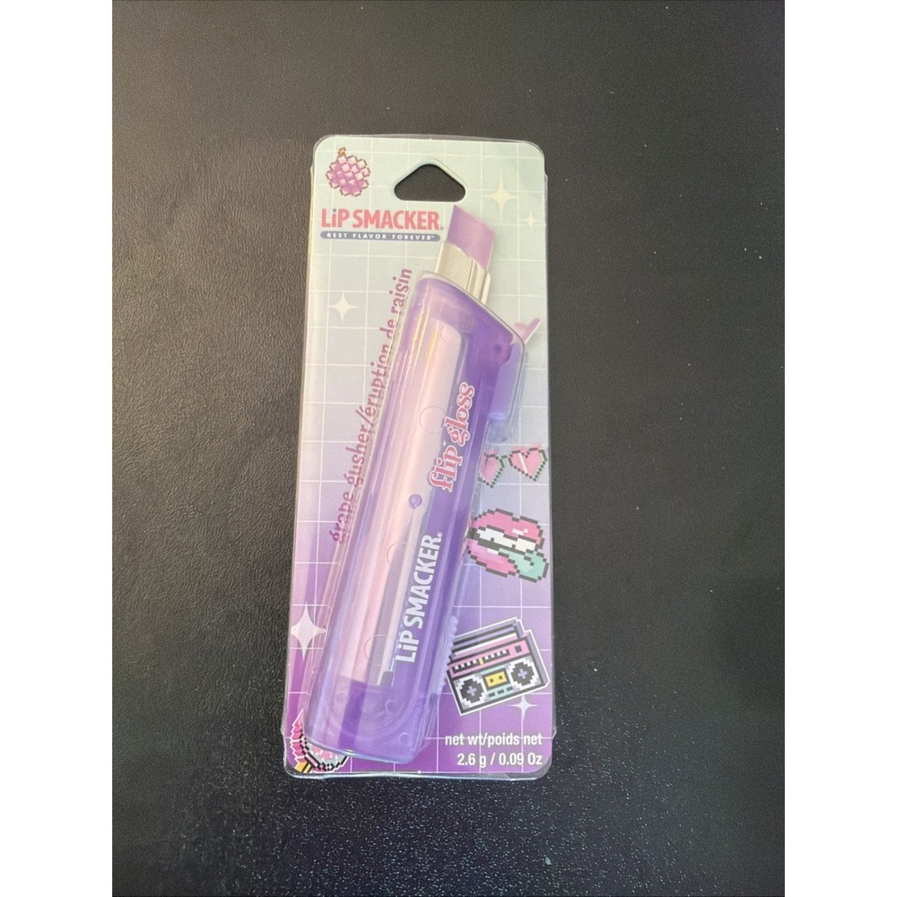 Lip Smackers NEW 2026 Flip Gloss GRAPE GUSHER Purple NIP Y2Kโ